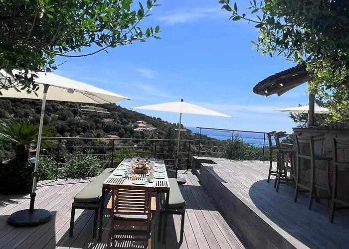 Secluded With Sea View In Palombaggia Ferienhaus *