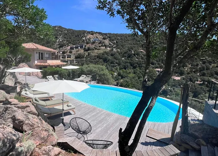 Ferienhaus Secluded With Sea View In Palombaggia
