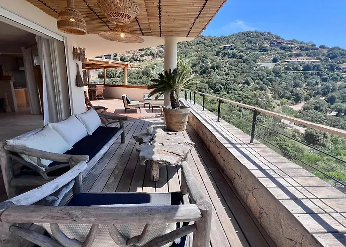 Ferienhaus Secluded With Sea View In Palombaggia